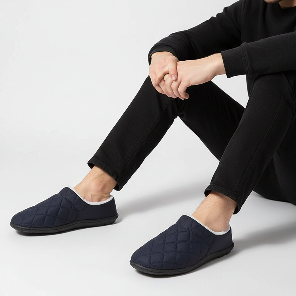 Zimowe kapcie z futerkiem - CozyKick