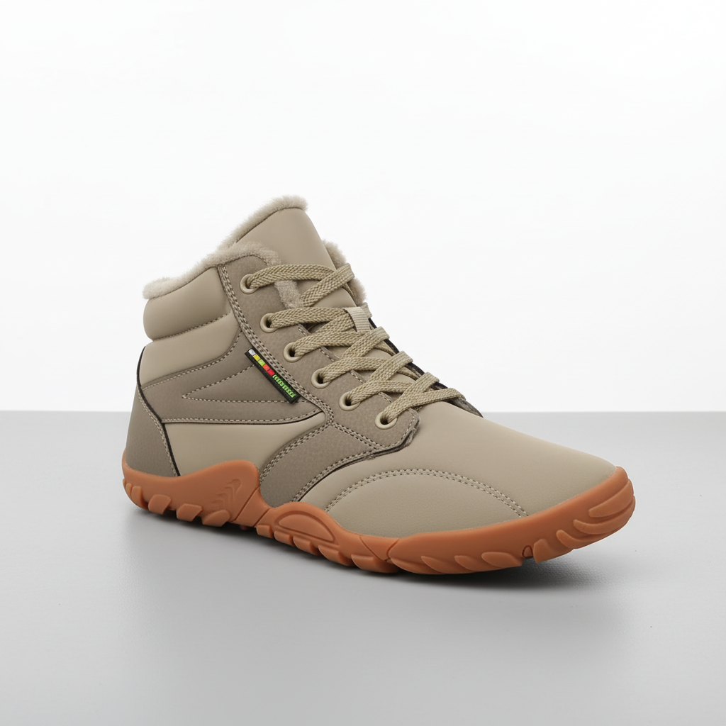 Futrowane męskie sneakersy - Otmar