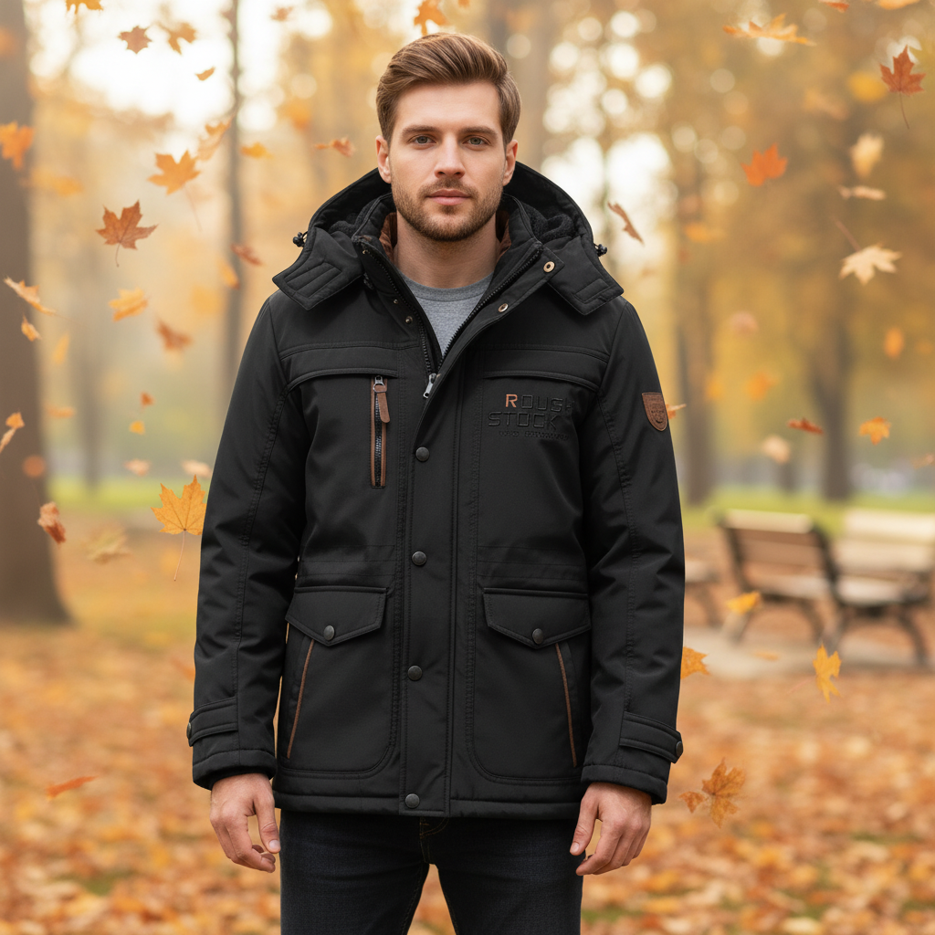 Ocieplana kurtka outdoorowa - Patrick