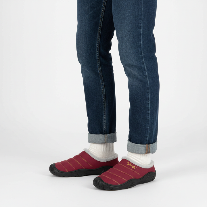 Podszewkowe klapki domowe - CozySlip