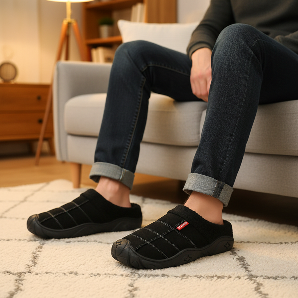 Podszewkowe klapki domowe - CozySlip
