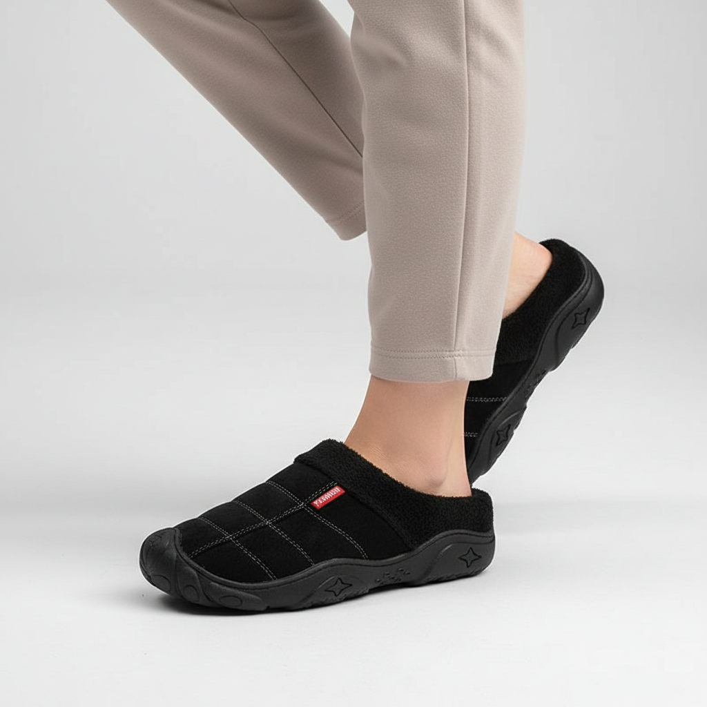 Podszewkowe klapki domowe - CozySlip