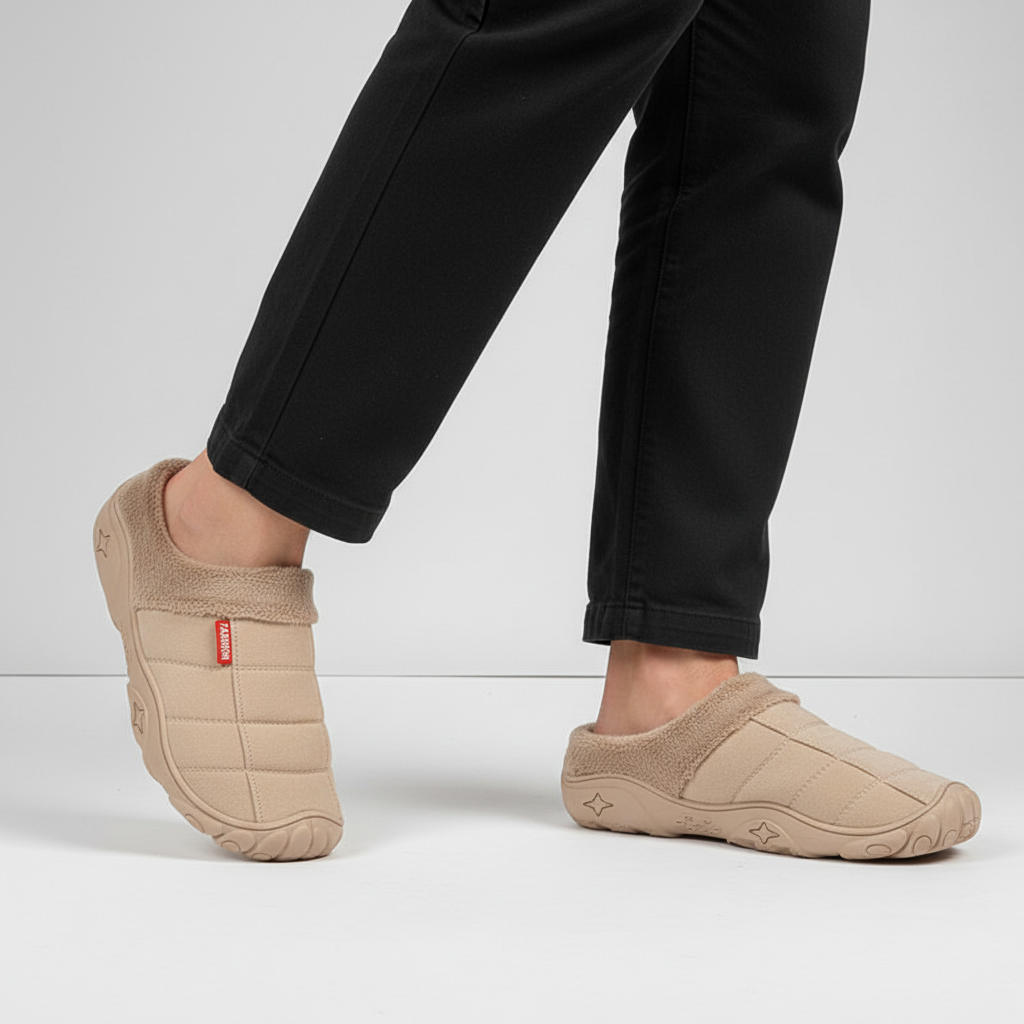 Podszewkowe klapki domowe - CozySlip