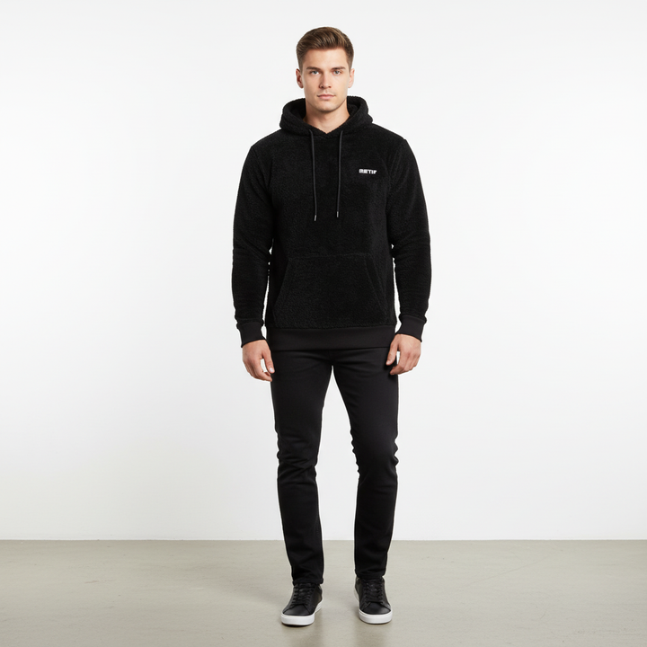 Futrzany męski hoodie - Paul