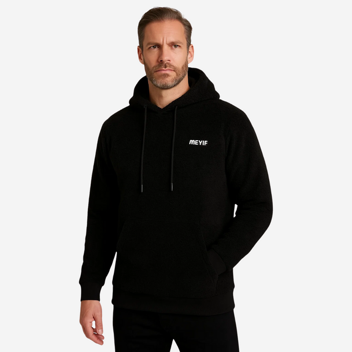 Futrzany męski hoodie - Paul