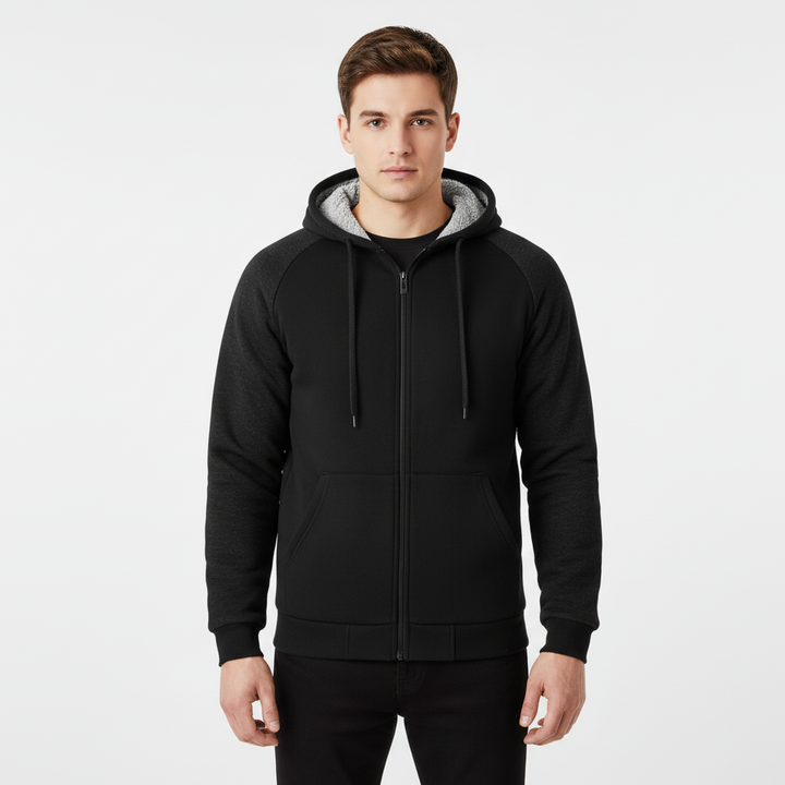 Puchaty męski hoodie - Moritz