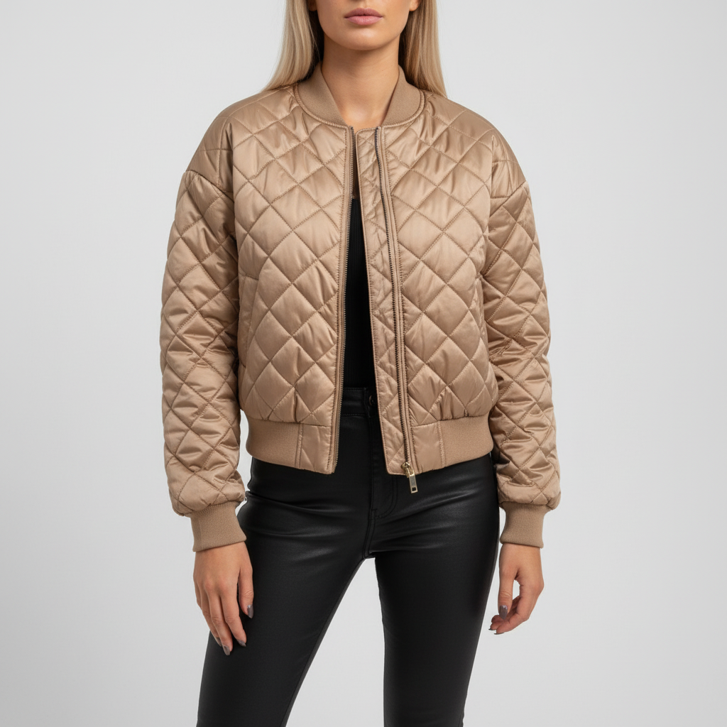Padded bomber jacket - Carla
