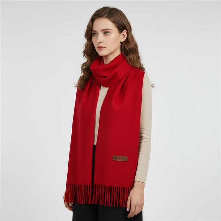 Duży kaszmirowy szalik - Cashluxe