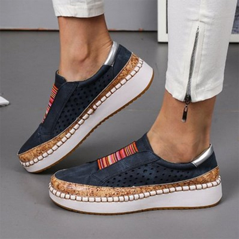 Carolyn - Stylowe Boho Wsuwane Sportowe Buty