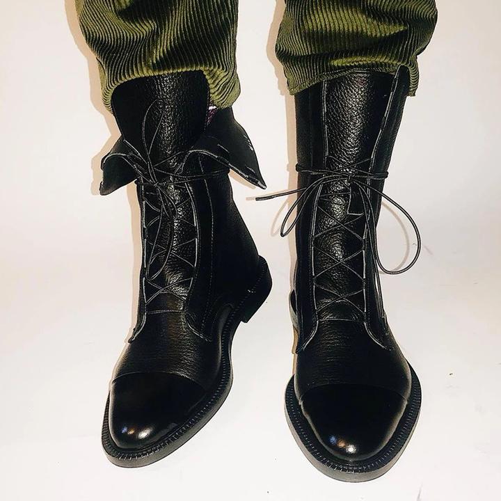 Jesienne vintage botki damskie – Marvella