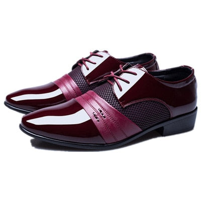 Wysokiej jakości męskie buty sznurowane - Adrian