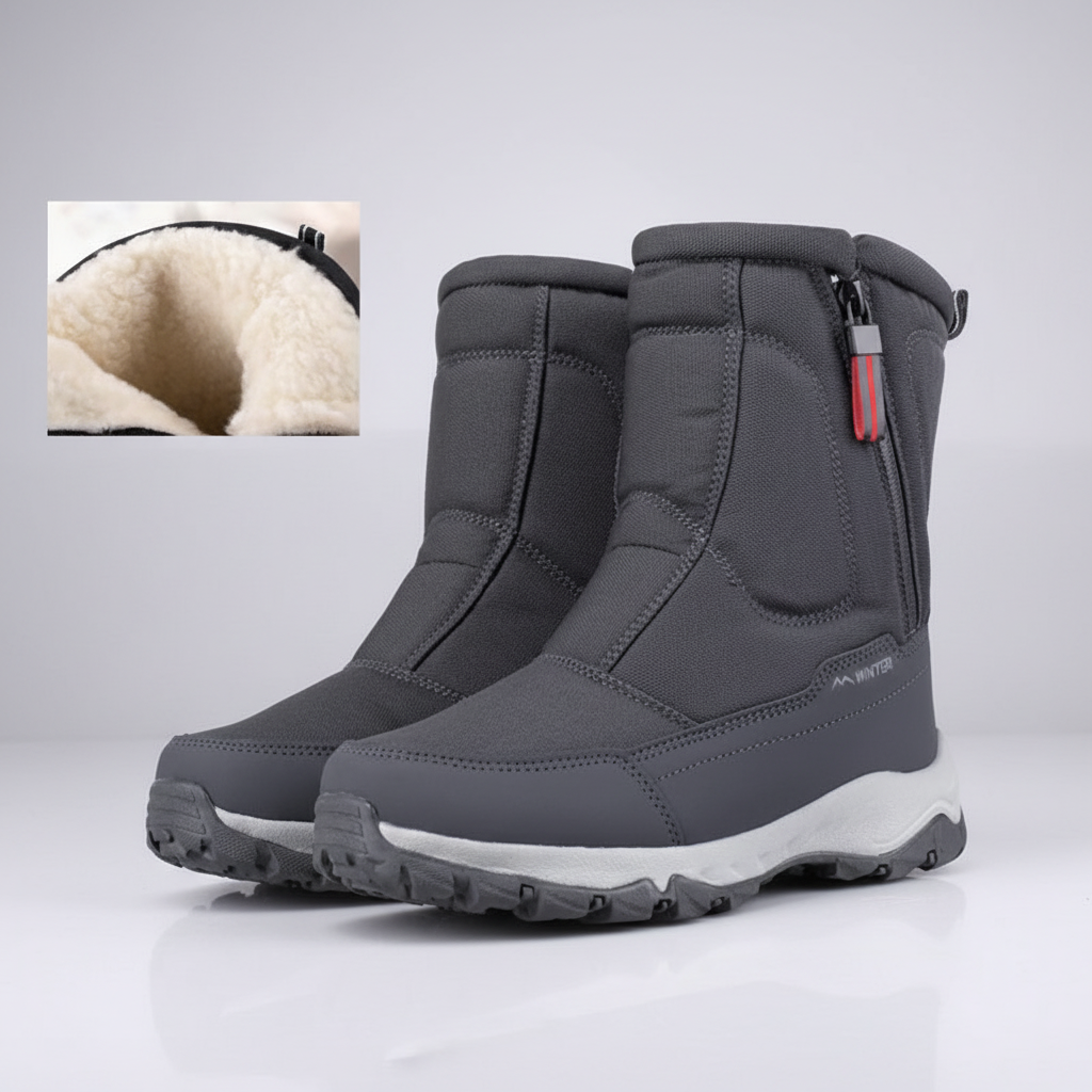 Półwysokie zimowe buty - Liam