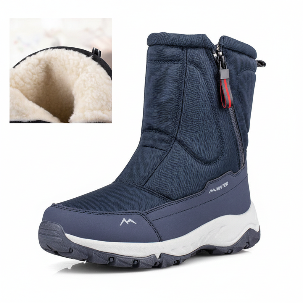 Półwysokie zimowe buty - Liam