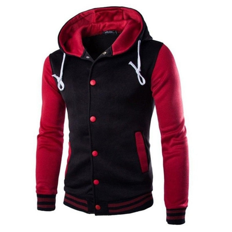 Herren-Baseball-Hoodie w stylu Varsity – edycja jesienna Kevin