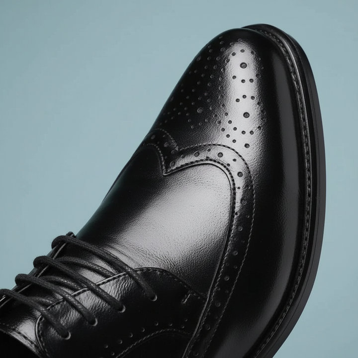 Męskie eleganckie skórzane buty - Clark