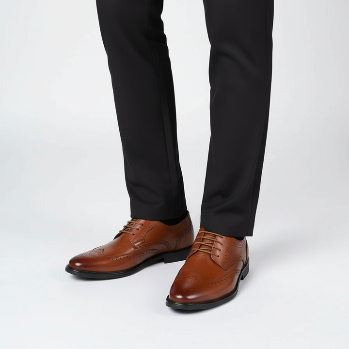 Męskie eleganckie skórzane buty - Clark