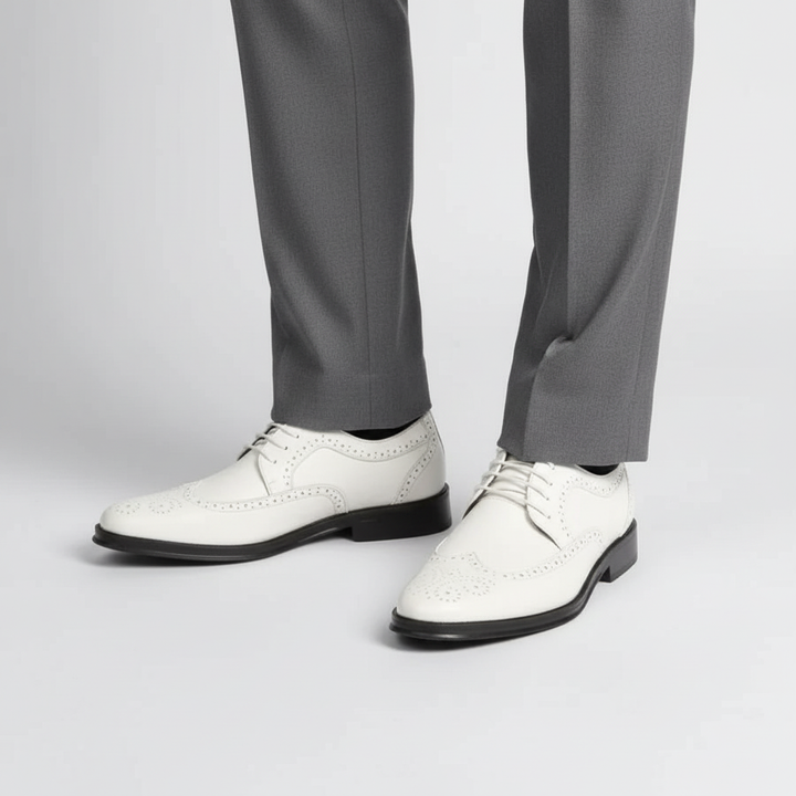 Męskie eleganckie skórzane buty - Clark