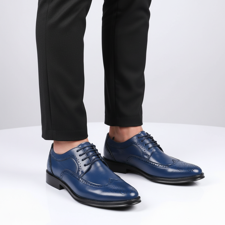 Męskie eleganckie skórzane buty - Clark