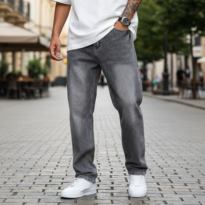 Dżinsy męskie na styl casual - Robin