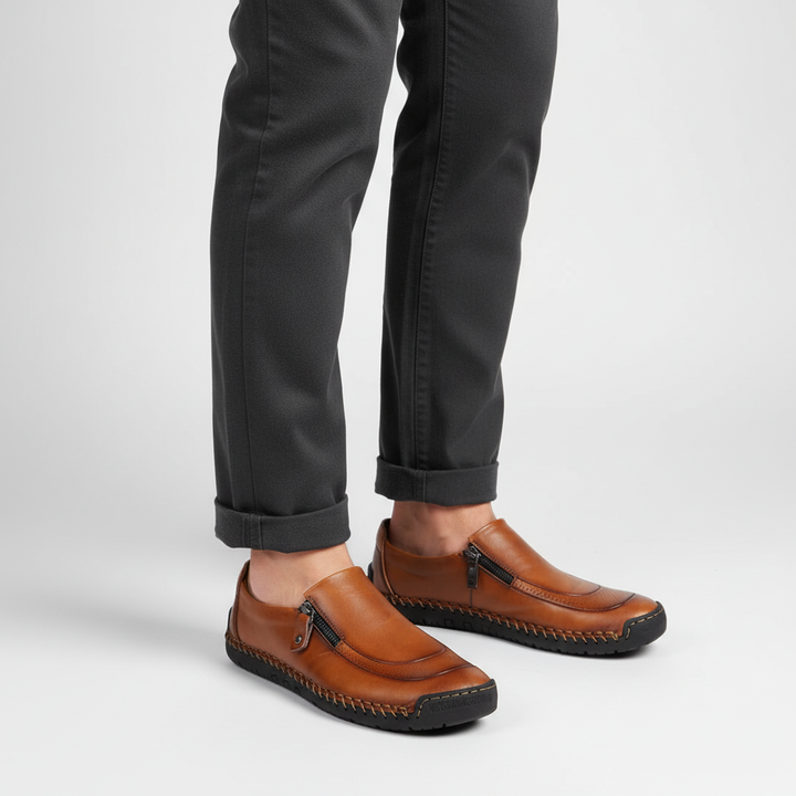 Buty męskie z bocznym zamkiem błyskawicznym - Dwight