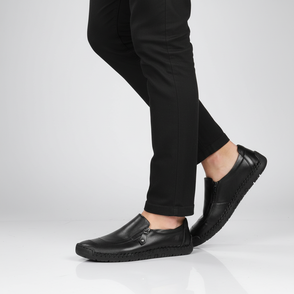 Buty męskie z bocznym zamkiem błyskawicznym - Dwight