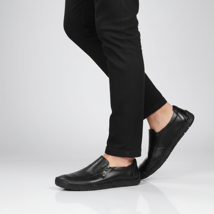 Buty męskie z bocznym zamkiem błyskawicznym - Dwight