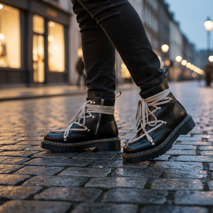 Buty męskie skórzane - Malcolm