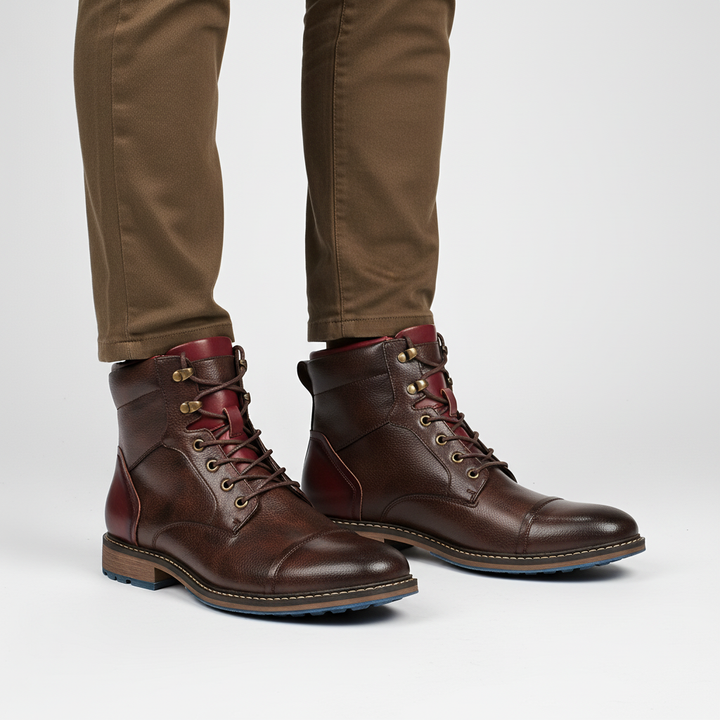 Botki męskie w stylu Oxford - Evan
