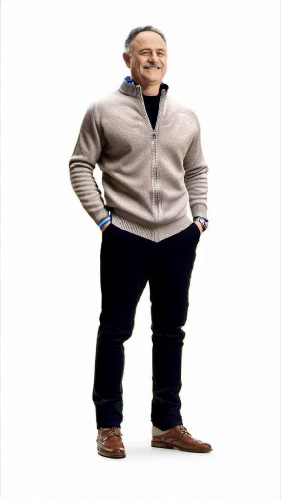 Męski kardigan Regular Fit - Tyler