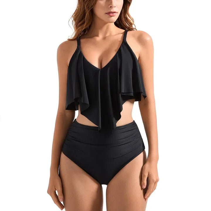 Komplet bikini z wysokim stanem - Kytira