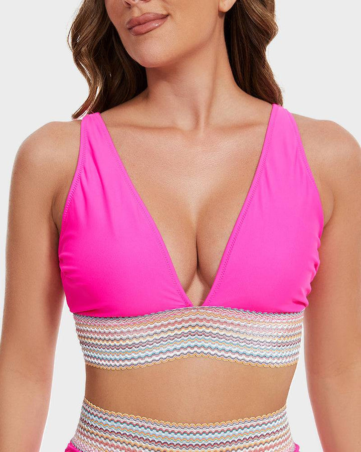 Komplet bikini z wysokim stanem - Mandy