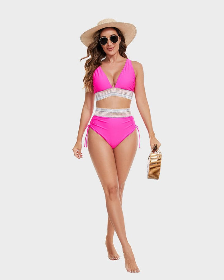 Komplet bikini z wysokim stanem - Mandy