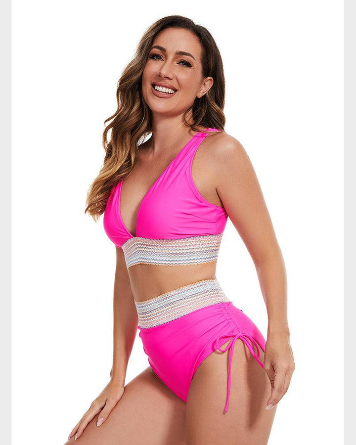 Komplet bikini z wysokim stanem - Mandy