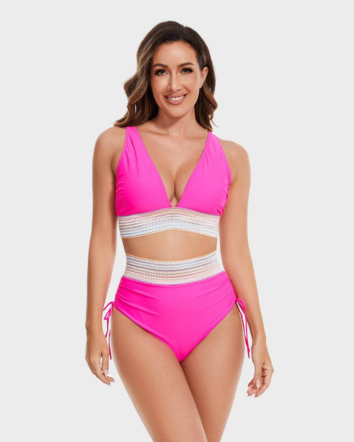 Komplet bikini z wysokim stanem - Mandy