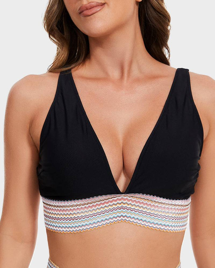 Komplet bikini z wysokim stanem - Mandy