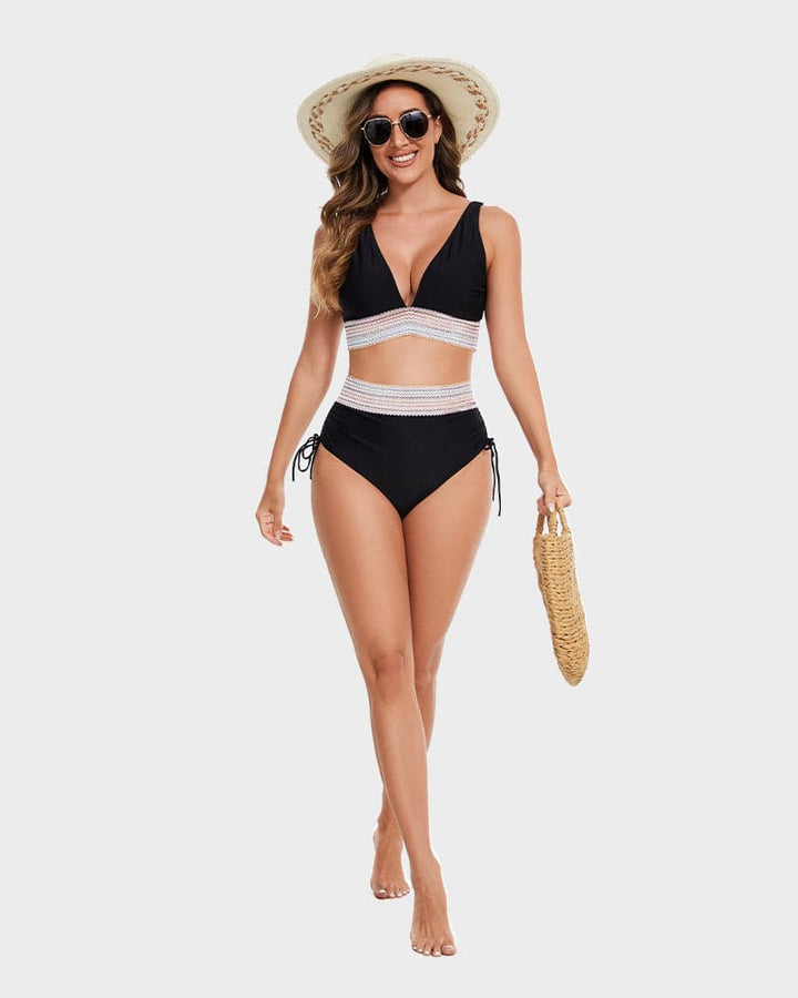 Komplet bikini z wysokim stanem - Mandy