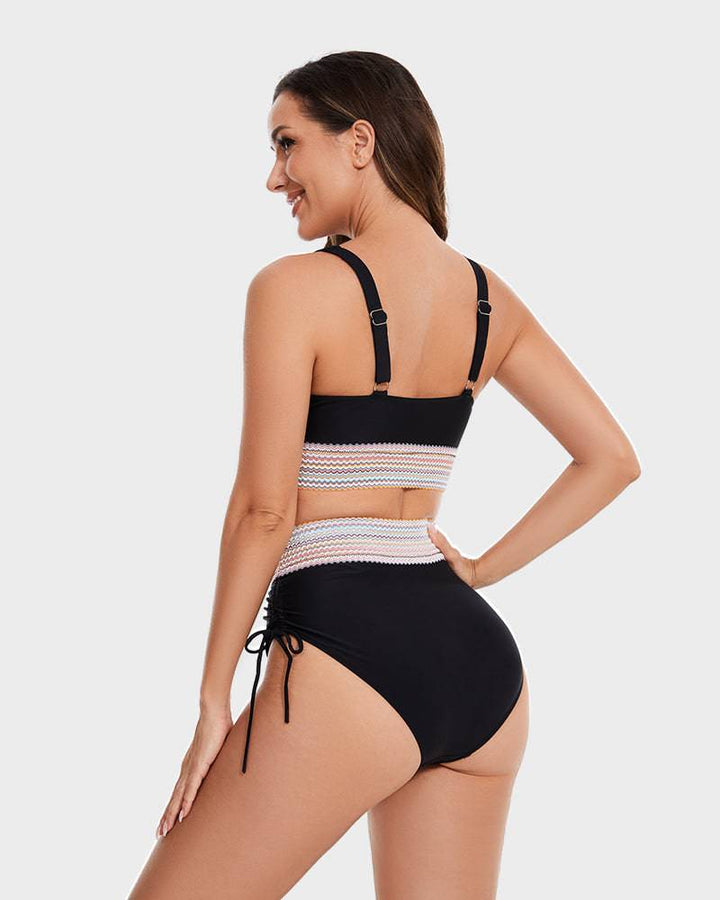 Komplet bikini z wysokim stanem - Mandy