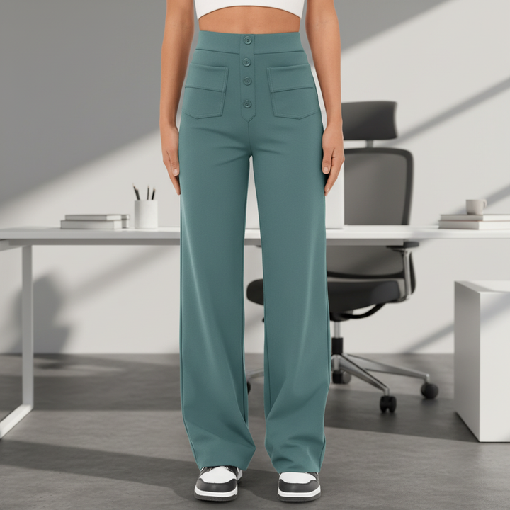 Hosen mit hohem Schnitt - Selina