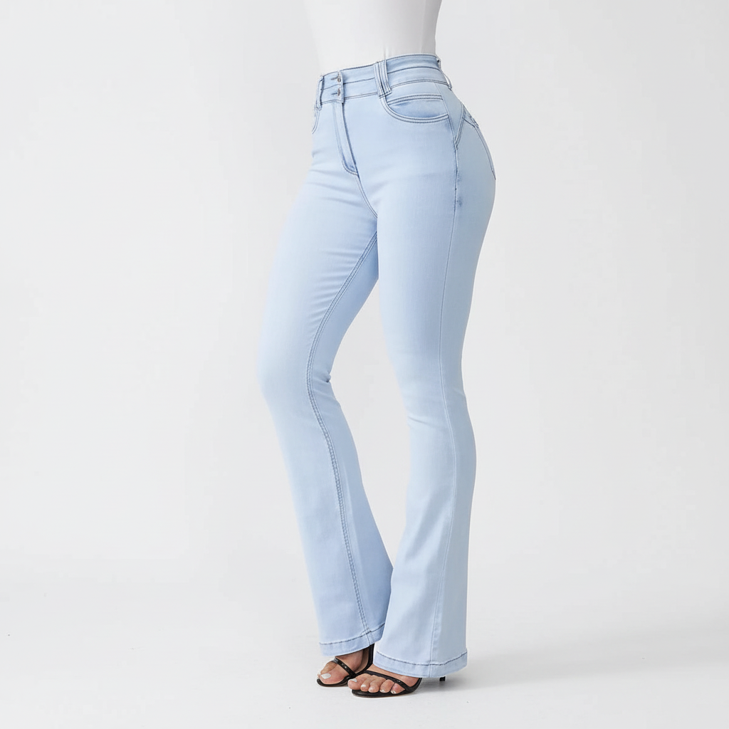 Wysokie Spodnie Stretch - Elisa