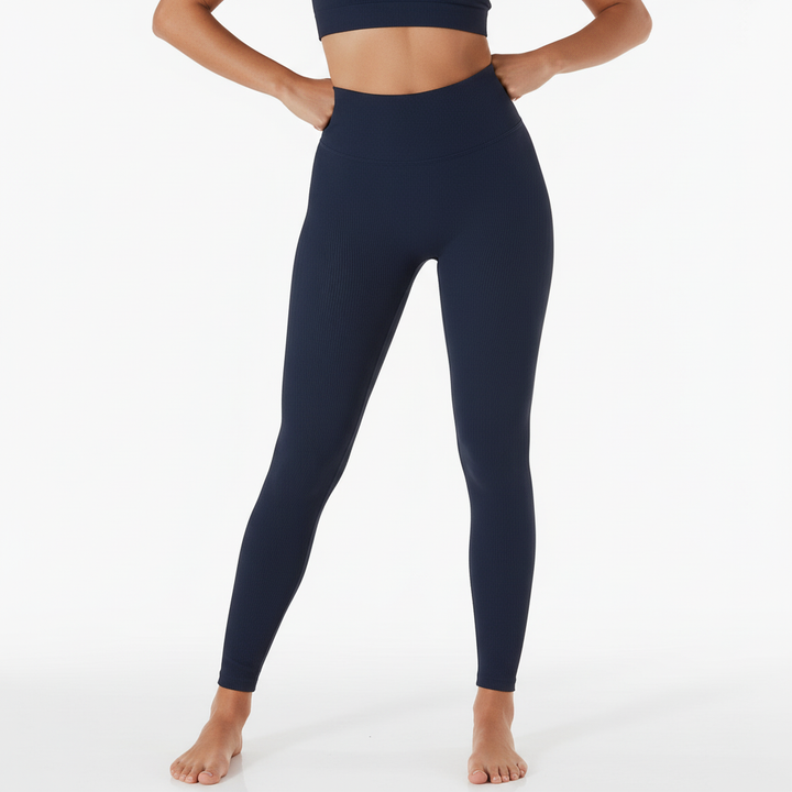 Legginsy sportowe z wysokim stanem - MoveEase