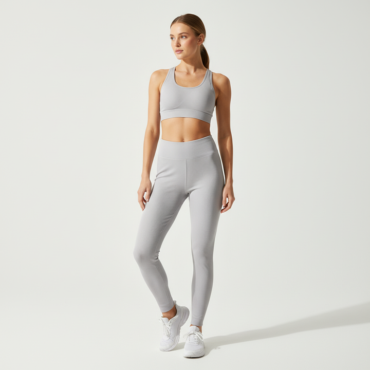 Legginsy sportowe z wysokim stanem - MoveEase