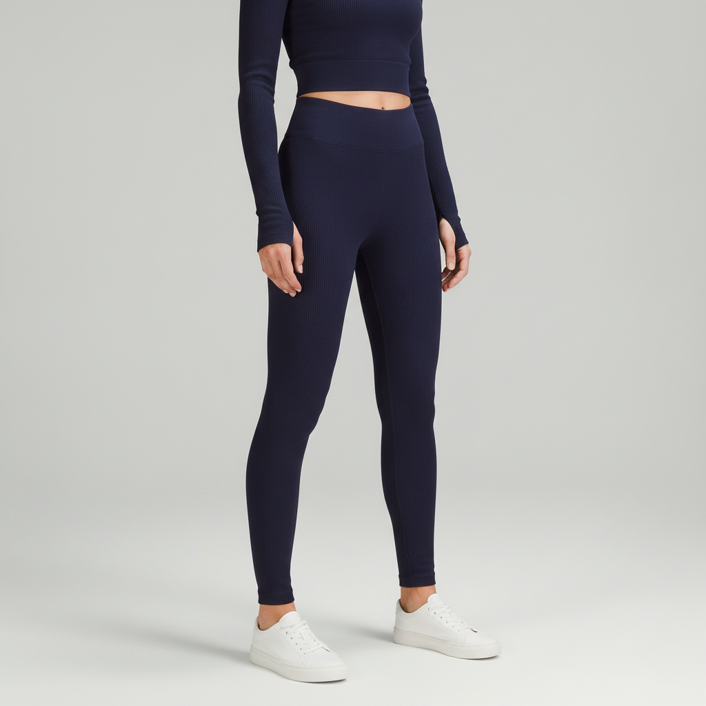 Legginsy sportowe z wysokim stanem - MoveEase