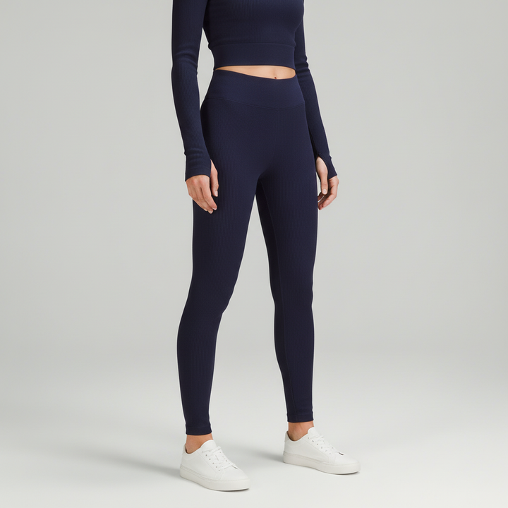 Legginsy sportowe z wysokim stanem - MoveEase