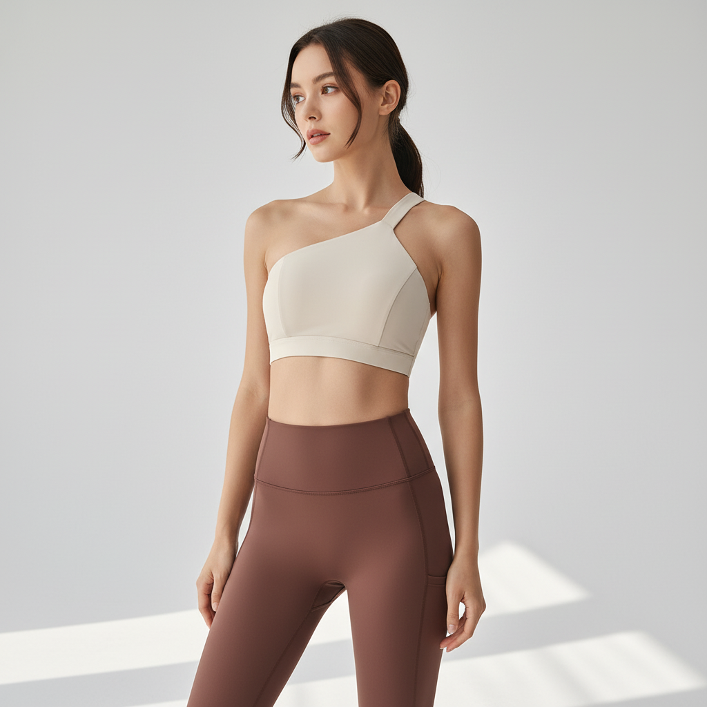 Elastyczne legginsy sportowe z wysokim stanem - Comfortique