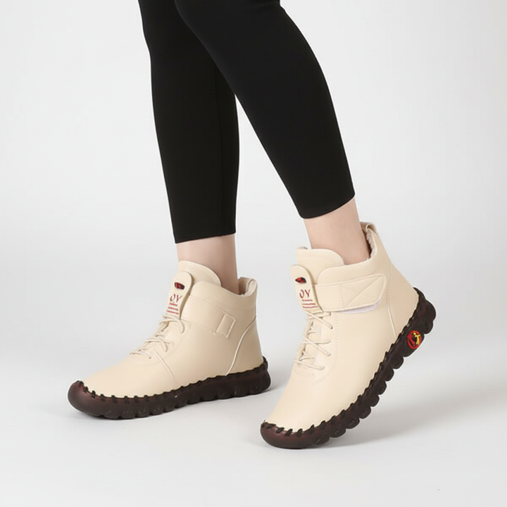 Wysokie damskie buty z wyściółką - Jessica