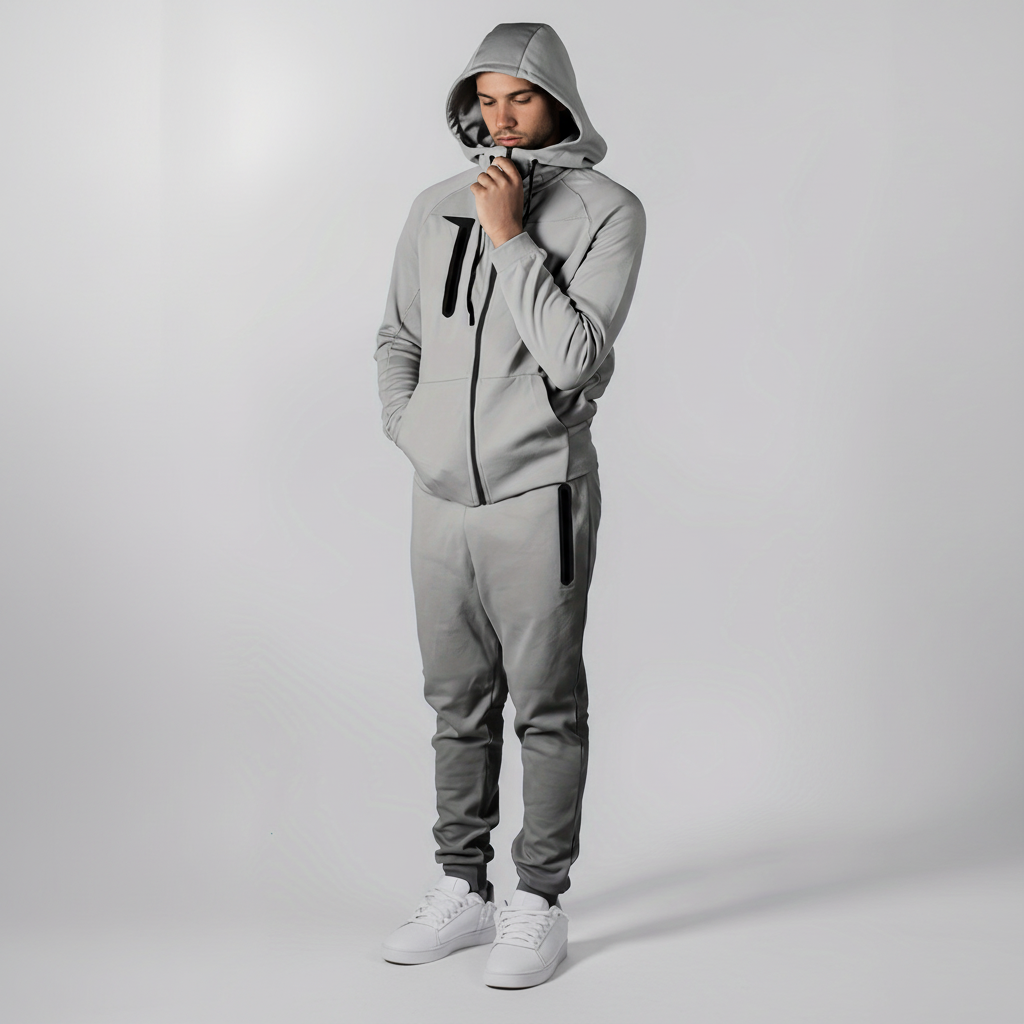Hoodie z zamkiem - Eric