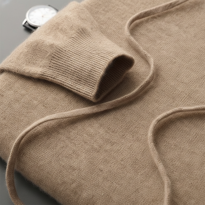 Hoodie z wełny merino - Finn