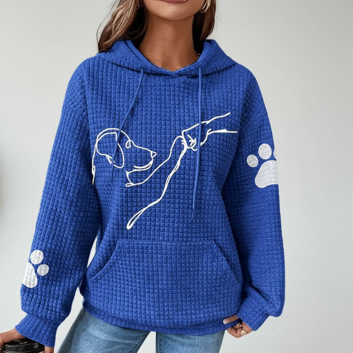 Hoodie dla fanów psów - Wilma