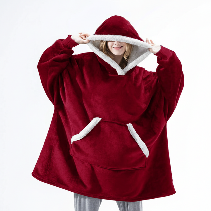 Hoodie i koc połączone - SnuggleBlanket