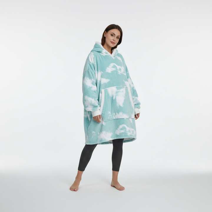 Hoodie i koc połączone - SnuggleBlanket